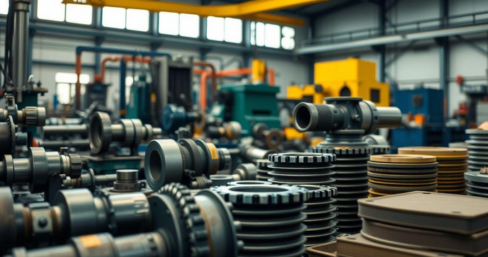 Fábrica de peças industriais em zamac